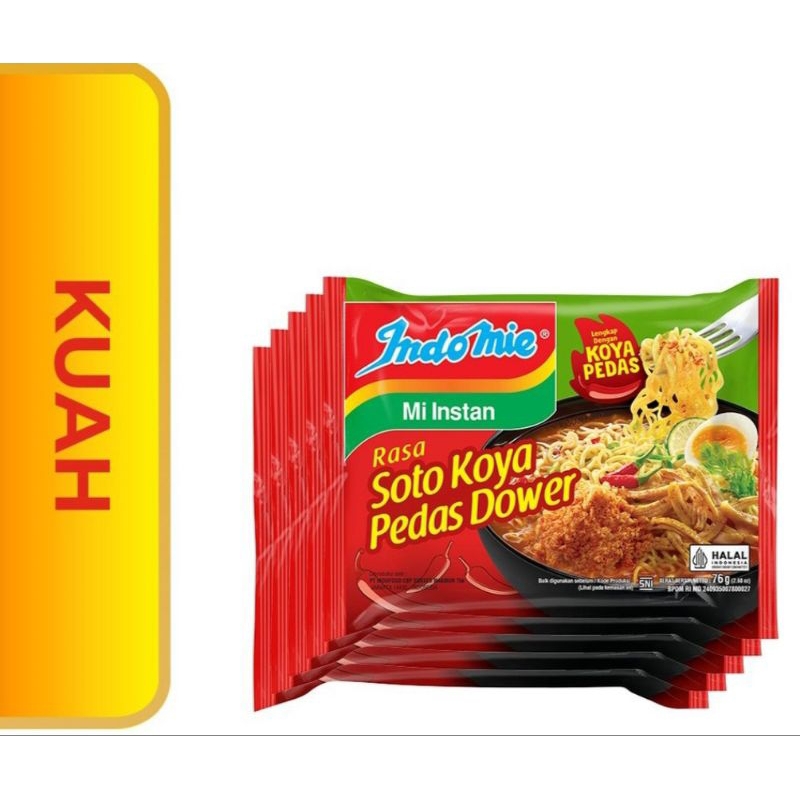 

Indomie Soto Koya Pedas Dower Mi Instan