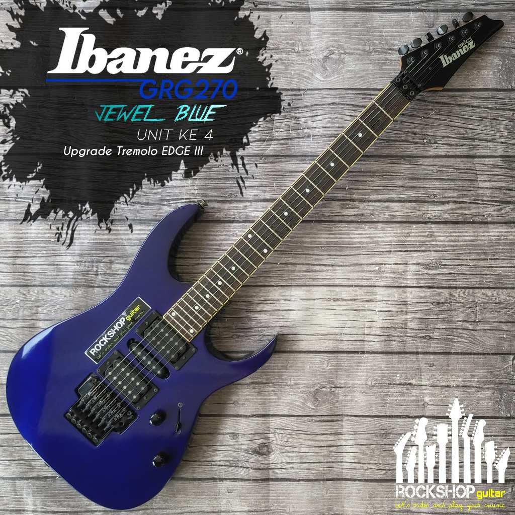 IBANEZ GRG270 - JEWEL BLUE UPGRADE EDGE III