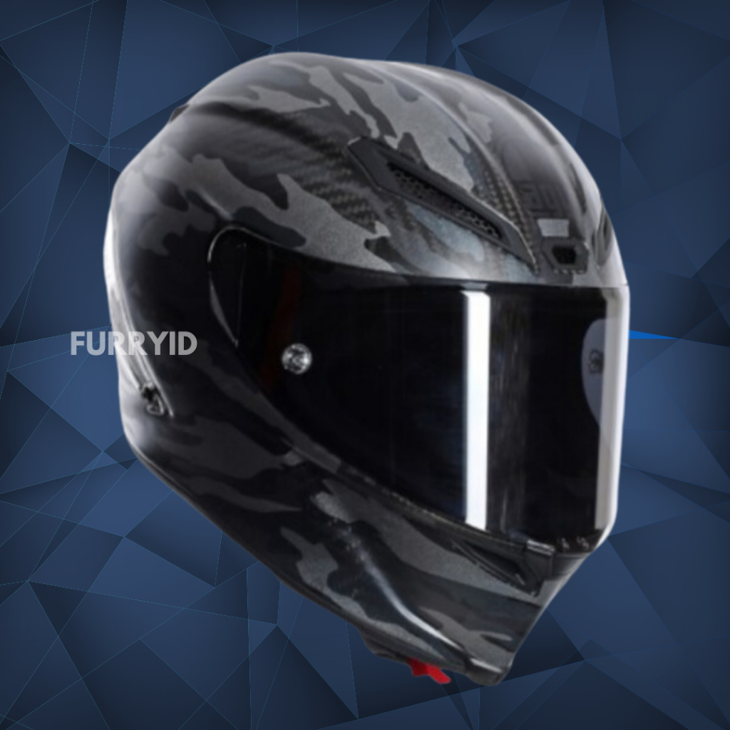 HELM FULL FACE AGV PISTA GP-RR MIMETICA ARMY