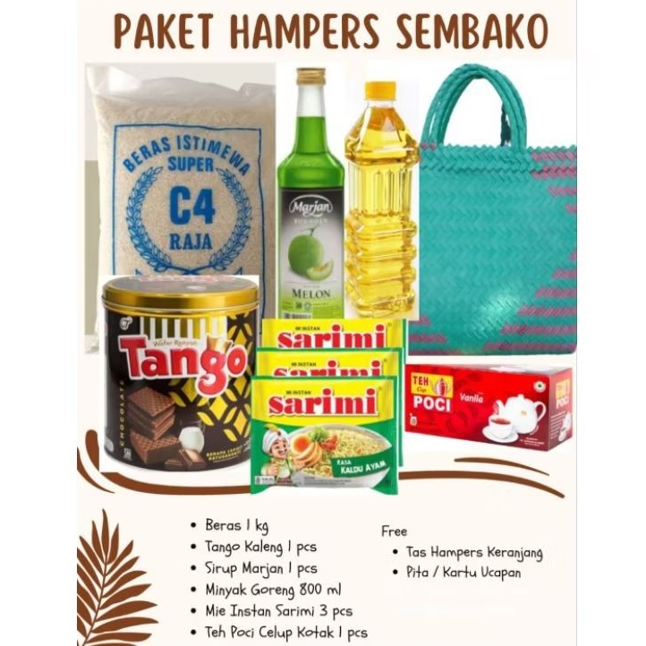 

PAKET HAMPERS SEMBAKO - HAMPERS LEBARAN