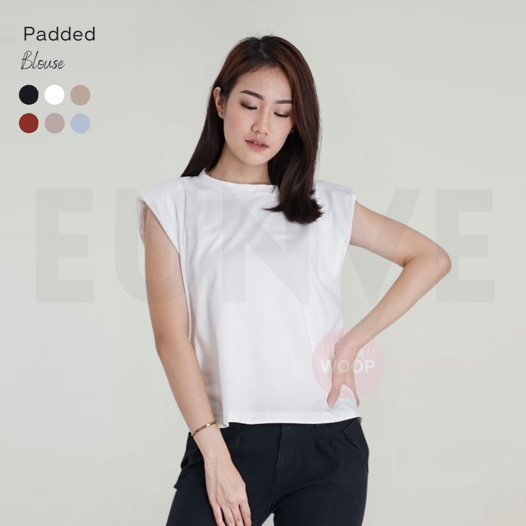 Padded Tshirt / Muscle Tee / Atasan wanita / Kaos / t shirt