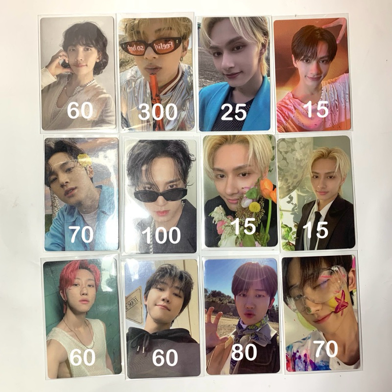 seventeen official photocard Jun The8 Minghao Mingyu svt seventeenth 17 17th heaven fml carver fts f