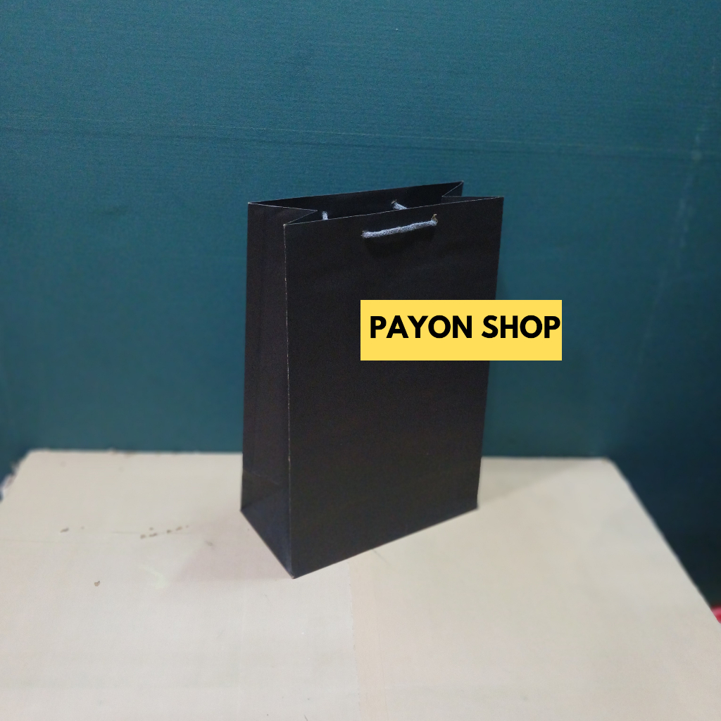 

Paper Bag Hitam Polos Tebal