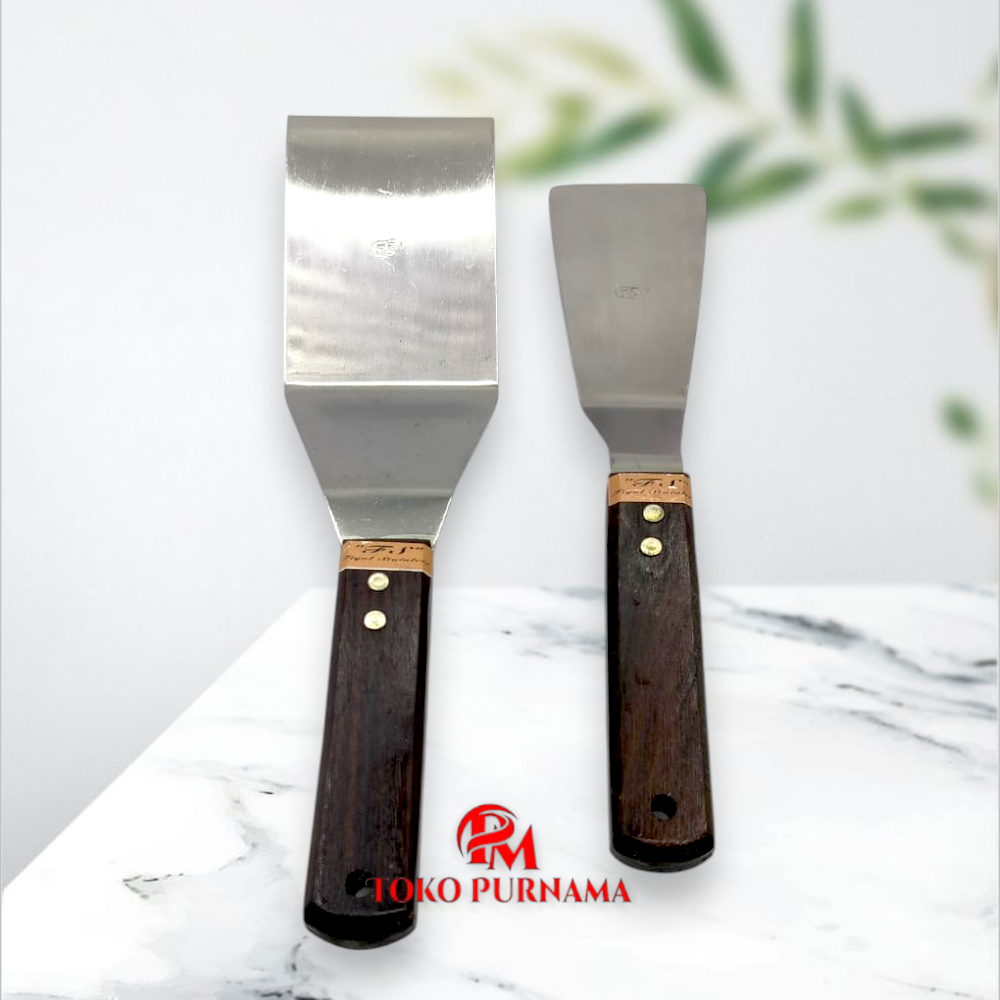 SPATULA TURNER PIZZA ROTI BAKAR STAINLESS STEEL  Sutil roti bakar / spatula roti / spatula pizza/spa