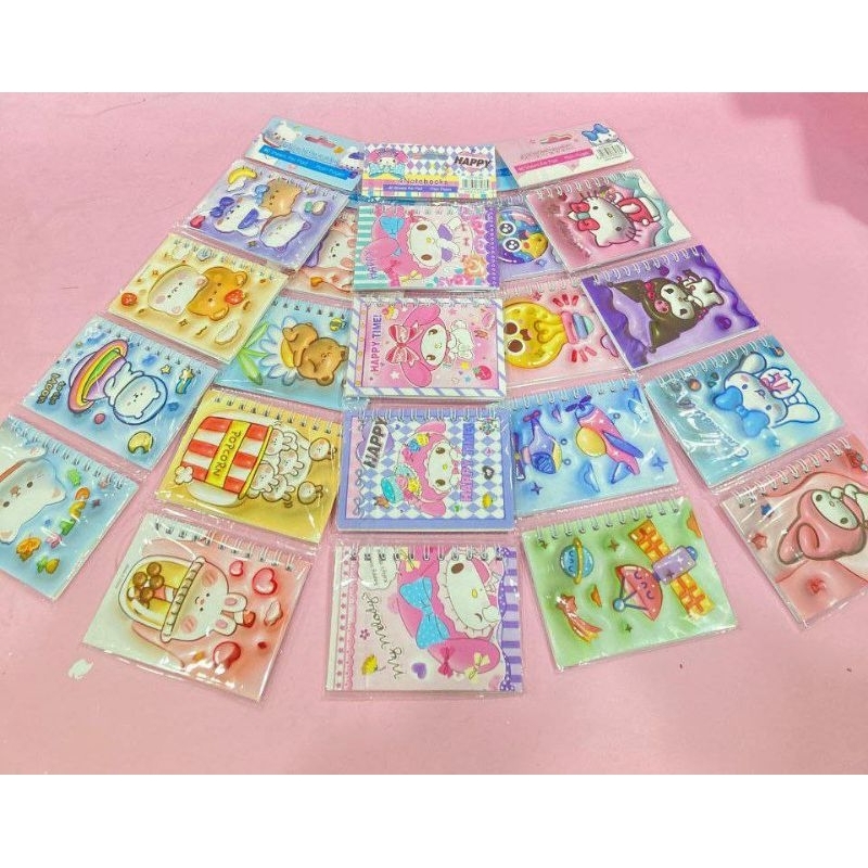 

NOTE BOOK MINI RING KARAKTER // BIJIAN