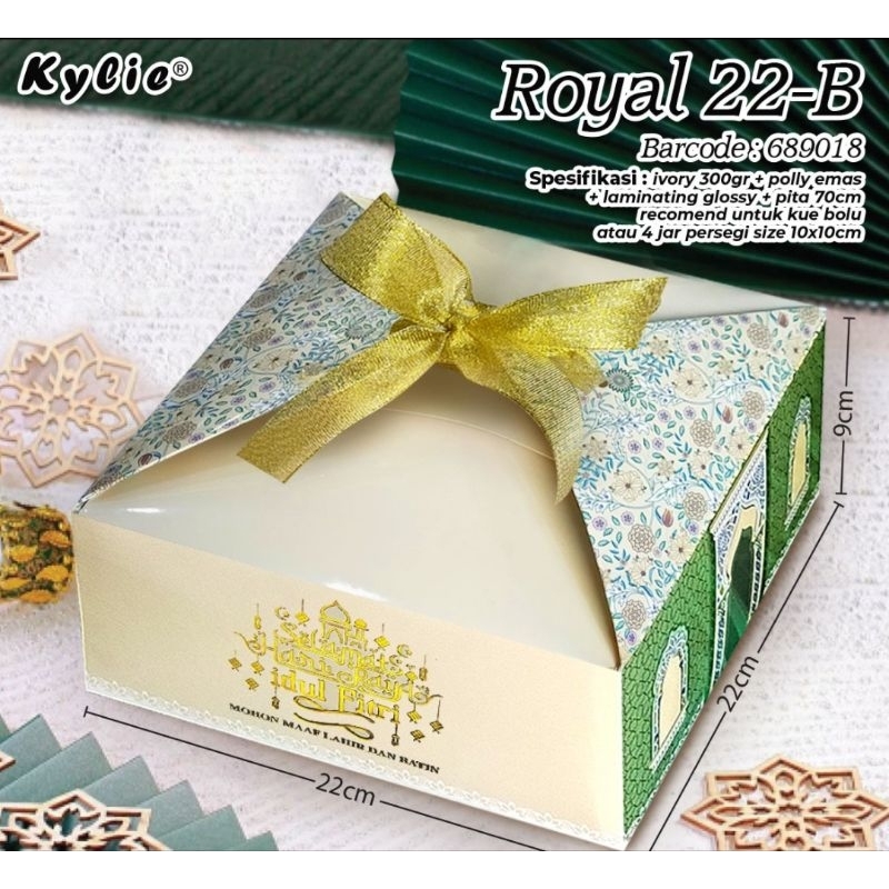 

( isi 5 box / @ 13.500 ) BOX IDUL FITRI UKR 22 X 22 X 9