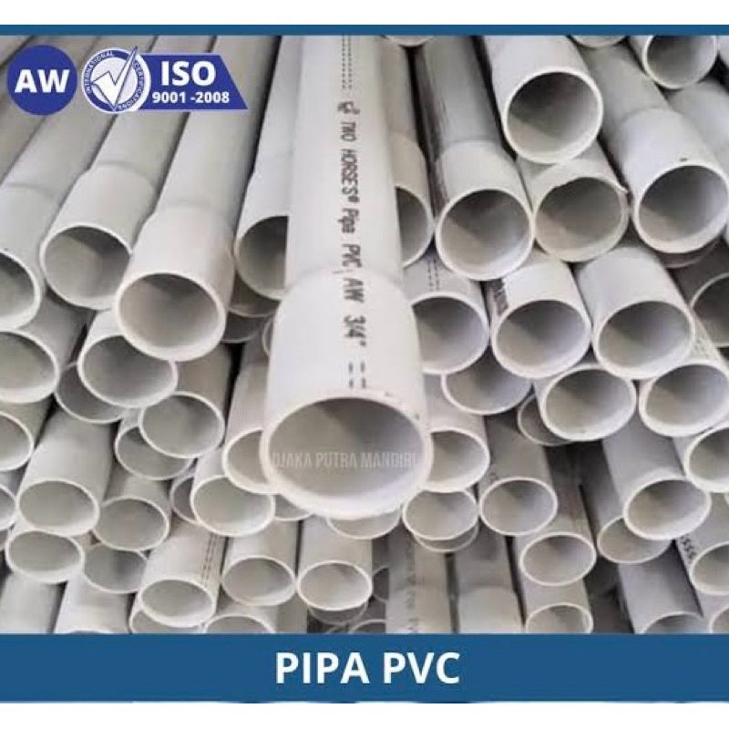 PIPA / PARALON PVC AW ( PANJANG 1 METER)