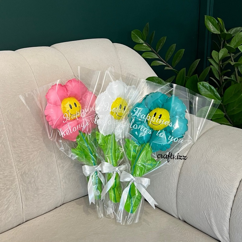 BUKET BALON BUNGA Hadiah Wisuda/Sempro/Semhas/Valentine