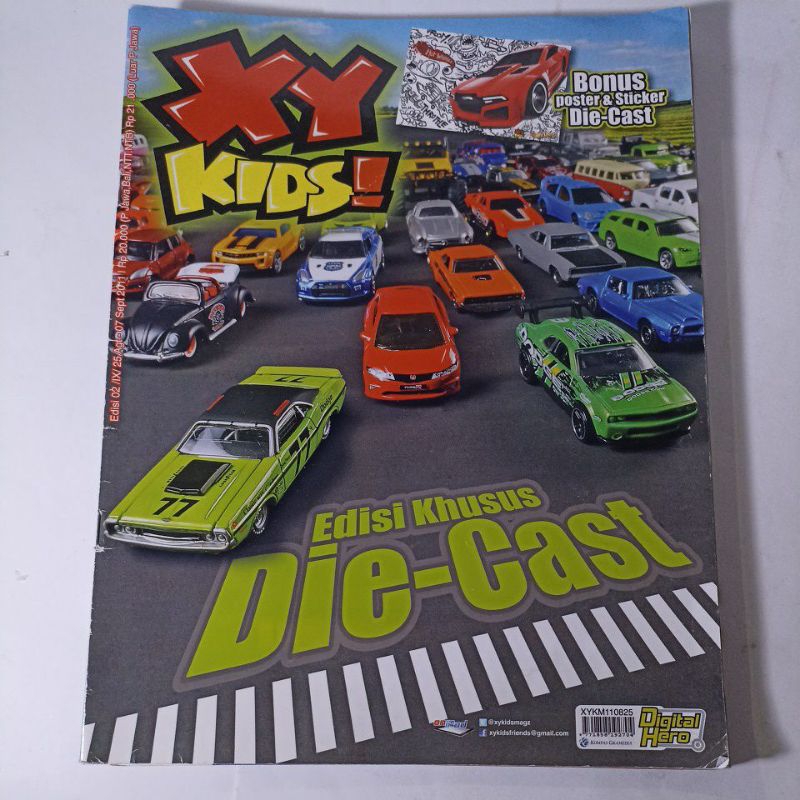 MAJALAH XY KIDS (tanpa bonus)
