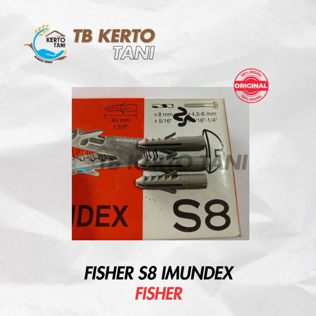 Fisher / Fastener S8 IMUNDEX