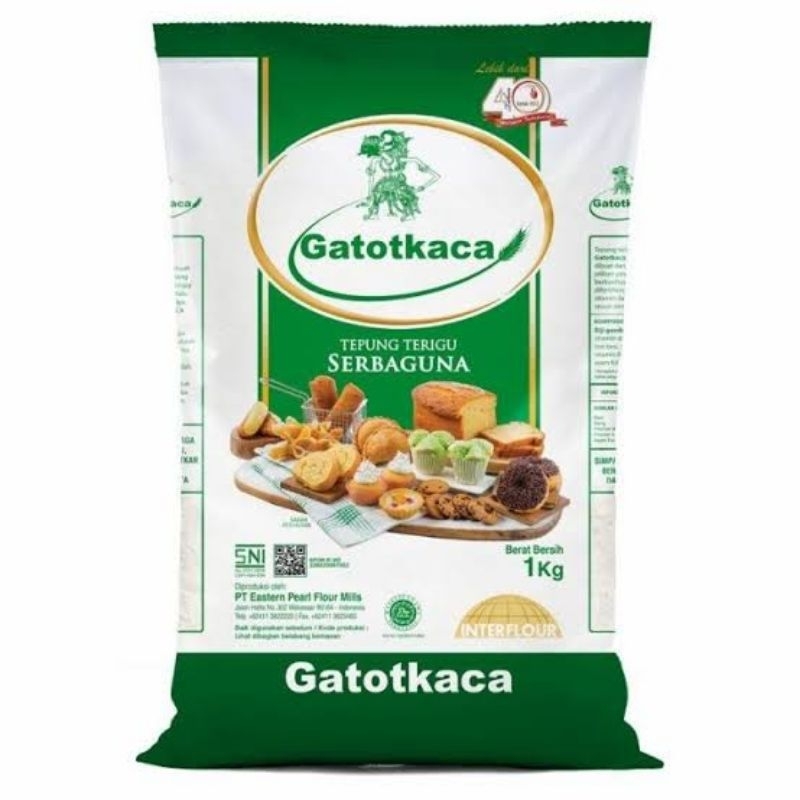 

Tepung terigu serbaguna Gatot kaca 1kg