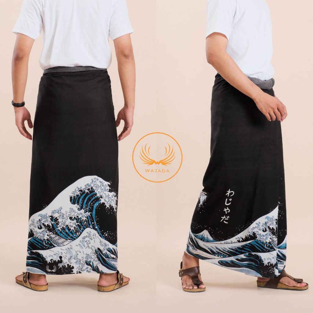 SARUNG PRIA DEWASA / SARUNG EKLUSIF PREMIUM / SARUNG MOTIF ANIME OMBAK ONE PIECE WAJADA