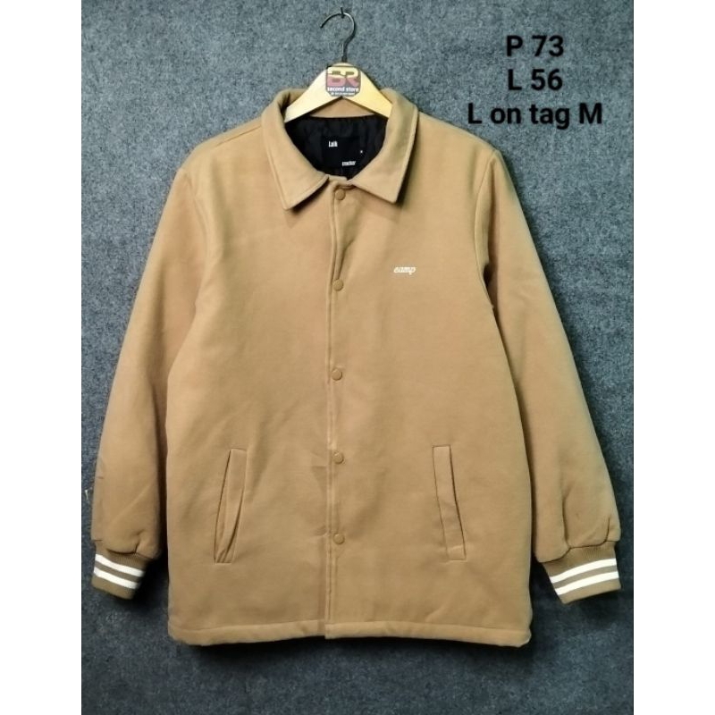 coach jaket cracker laik bahan wool