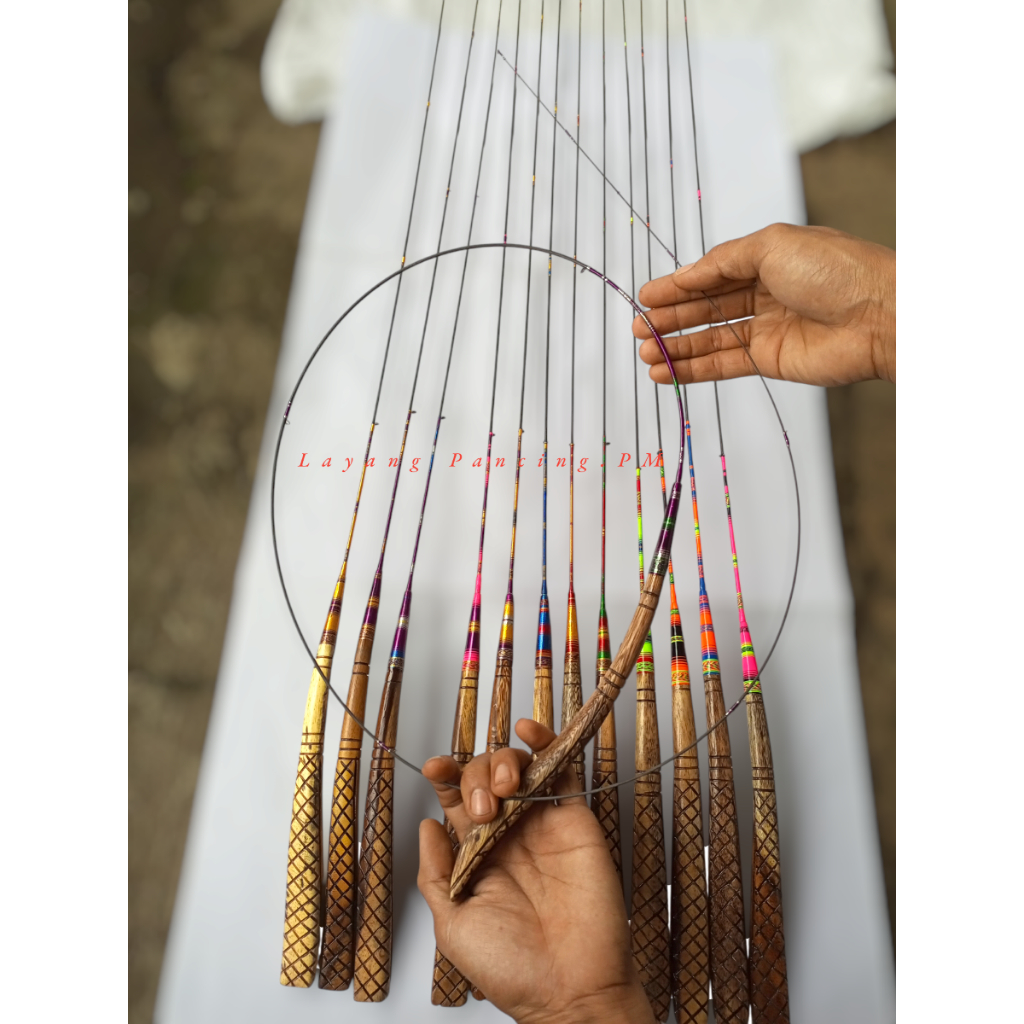 JORAN UDANG DAN WADER BAHAN OPTIK super lentur 150CM