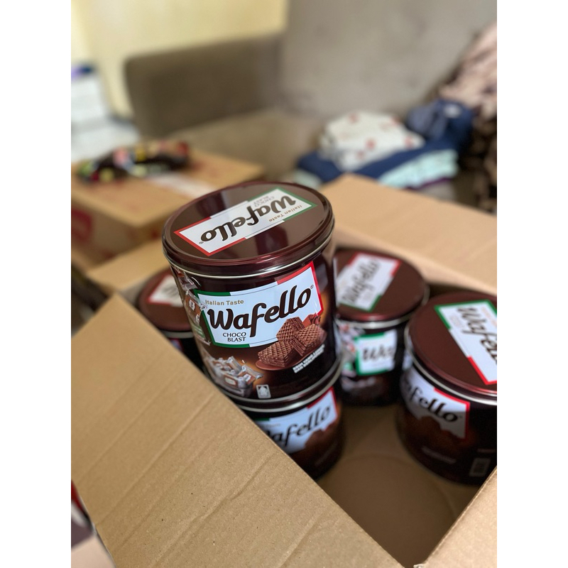 

Wafello Kaleng Coklat