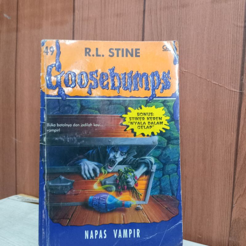 R.L. Stine Goosebumps Napas Vampir