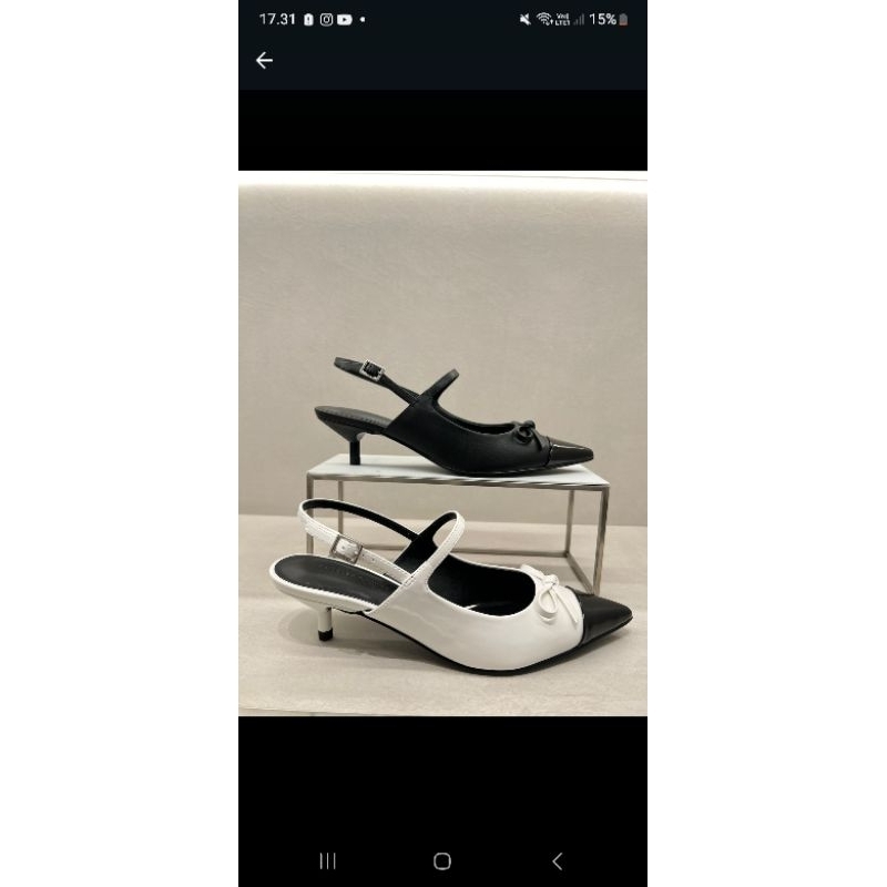 Sepatu Wanita Hitam Putih