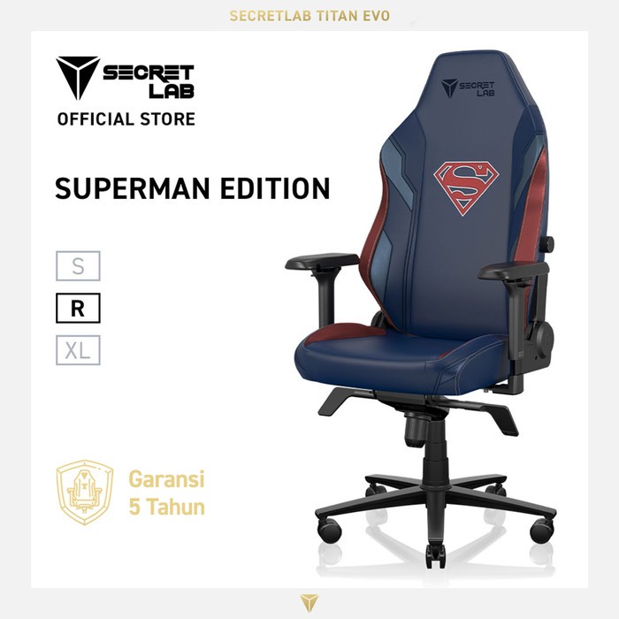 Secretlab TITAN Evo Kursi Gaming — Superman