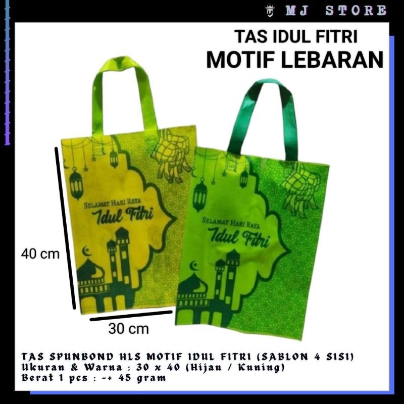 

1 LUSIN (12pcs) TAS IDUL FITRI Uk. 30x40cm HLS ll TAS LEBARAN || HAMPERS IDUL FITRI || PARCEL EID MUBARAK