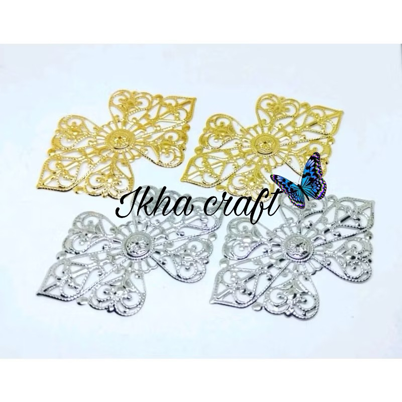 Lempengan Wayang Emas Per Pack - Lempengan Variasi - Lempengan Siku Hantaran - Lempengan Pita