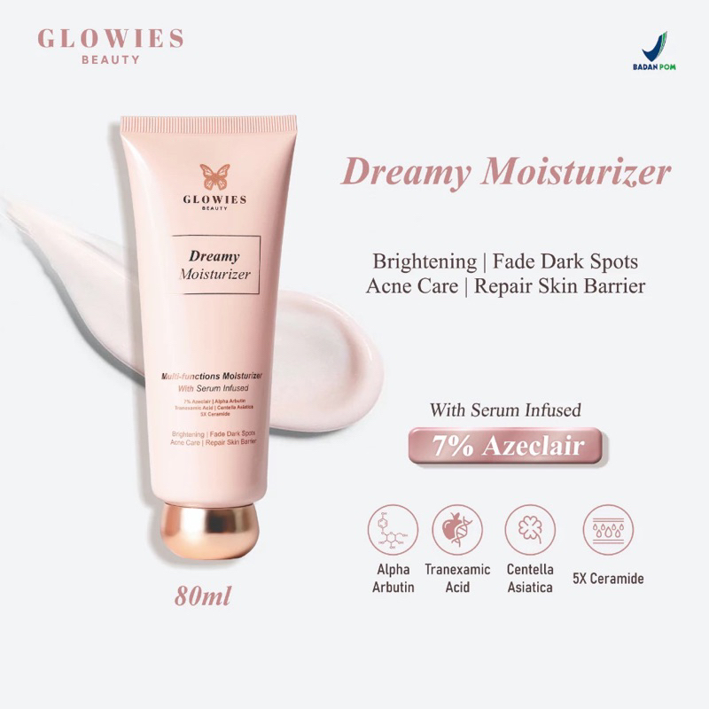 [ready stock] Glowies Dreamy moisturizer (exp 2028)