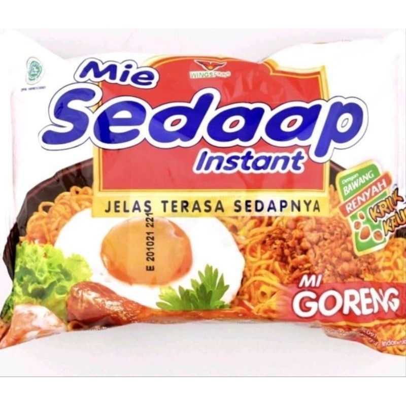 

Mie Sedap goreng paket 3 bungkus