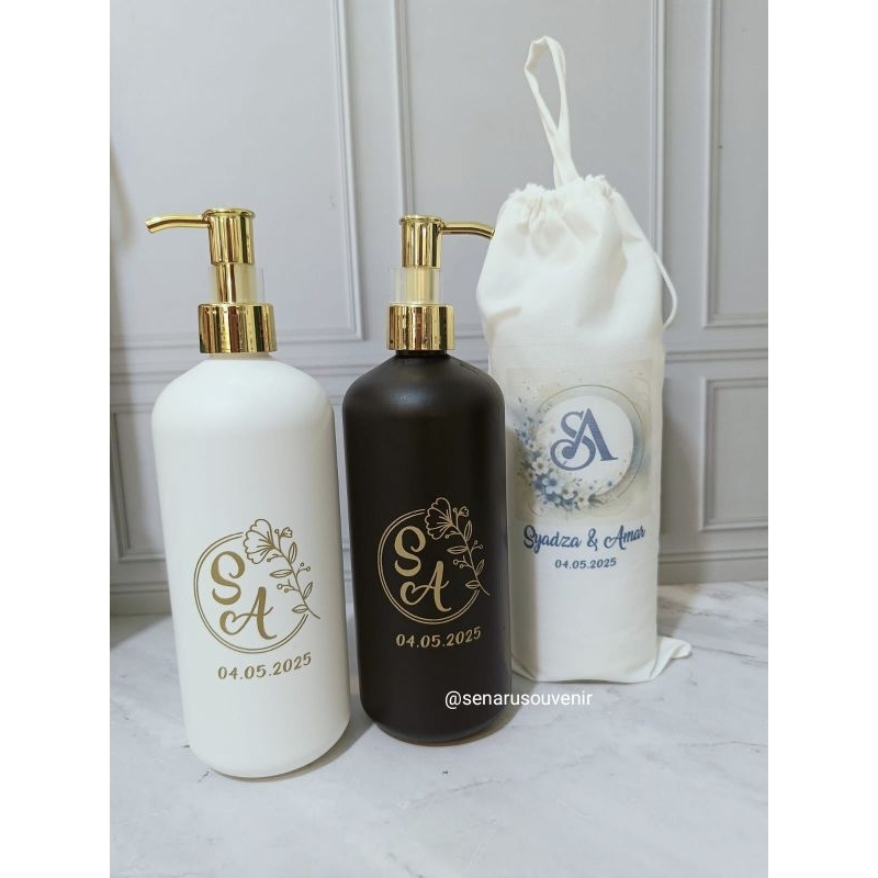 SOUVENIR BOTOL SABUN PUMP DOFF CUSTOM / SOUVENIR DISPENSER SABUN / SOUVENIR AESTHETIC / SOUVENIR PER