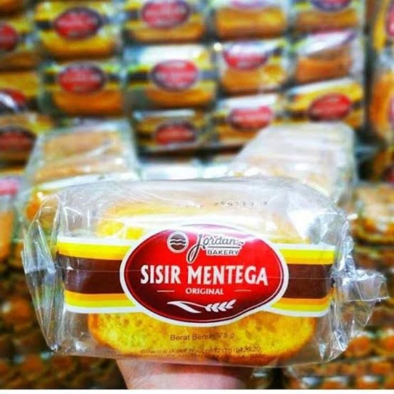 

Roti Sisir Mentega Jordan Bakery 1 Pak isi 5