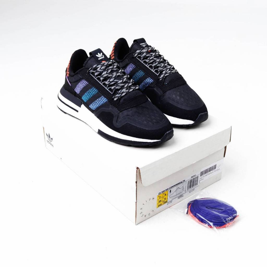 Sepatu AdIDAS ZX500 RM Boost OG Black