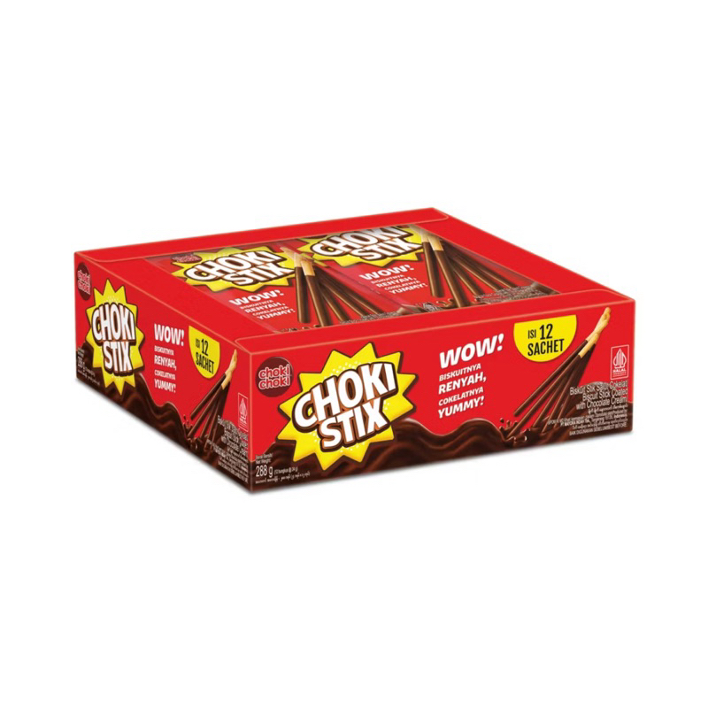 

CHOKI STIX 1 BOX ISI 12 Sachet