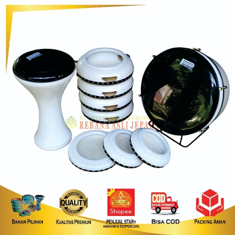 ALAT HADROH FULL SET BERKUALITAS PENGRAJIN JEPARA