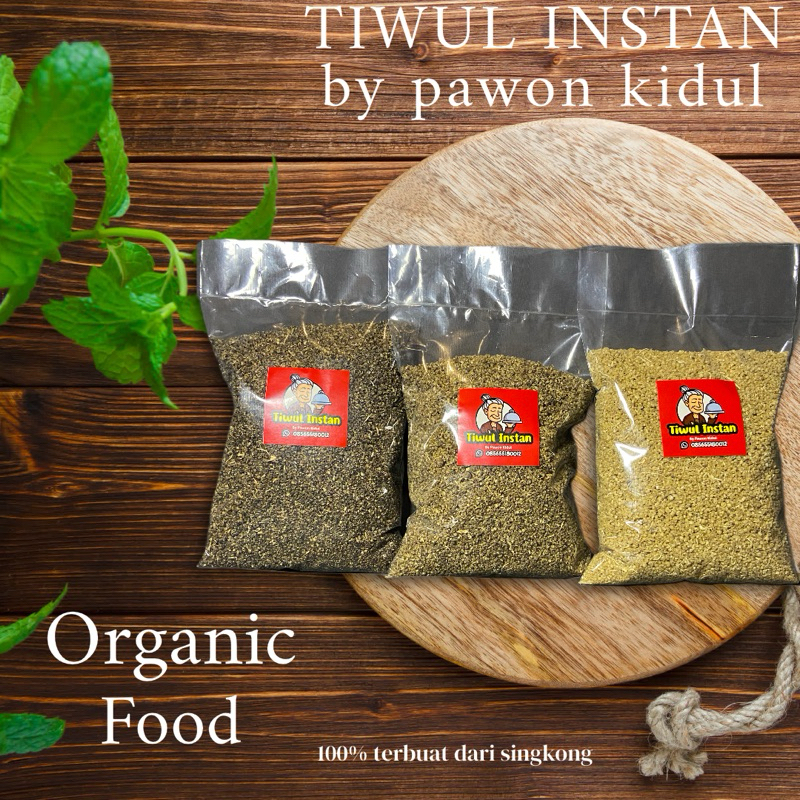 

Tiwul Instan by Pawon Kidul Organic Food 1kg