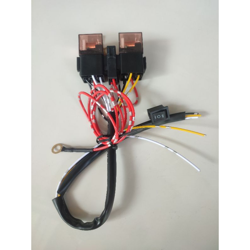 1 Set relay lampu tembak d2 laser