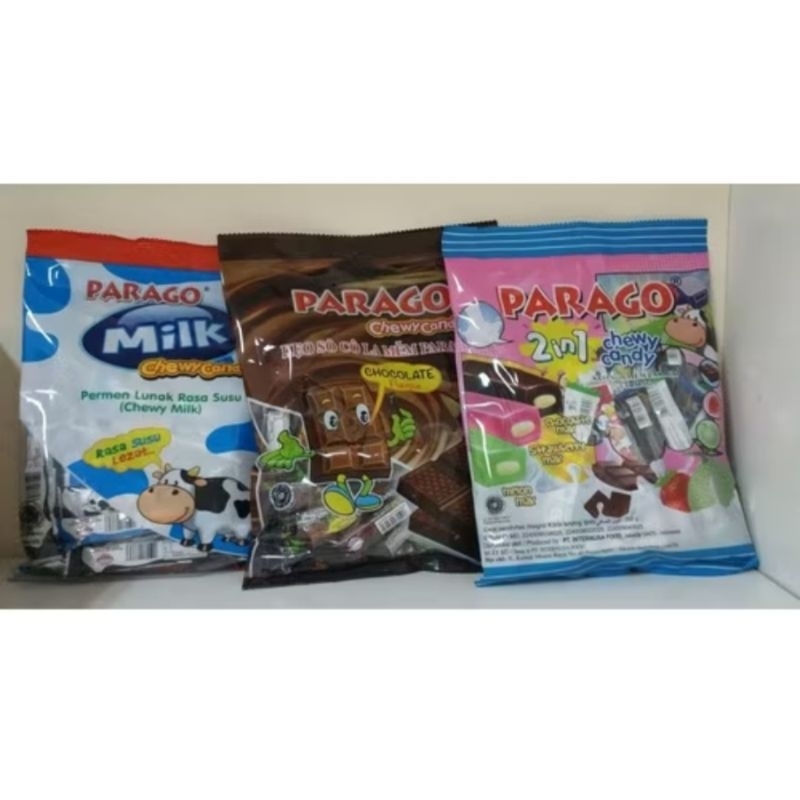 

Parago Chewy Candy Parago Permen Susu Lunak Kemasan Bag