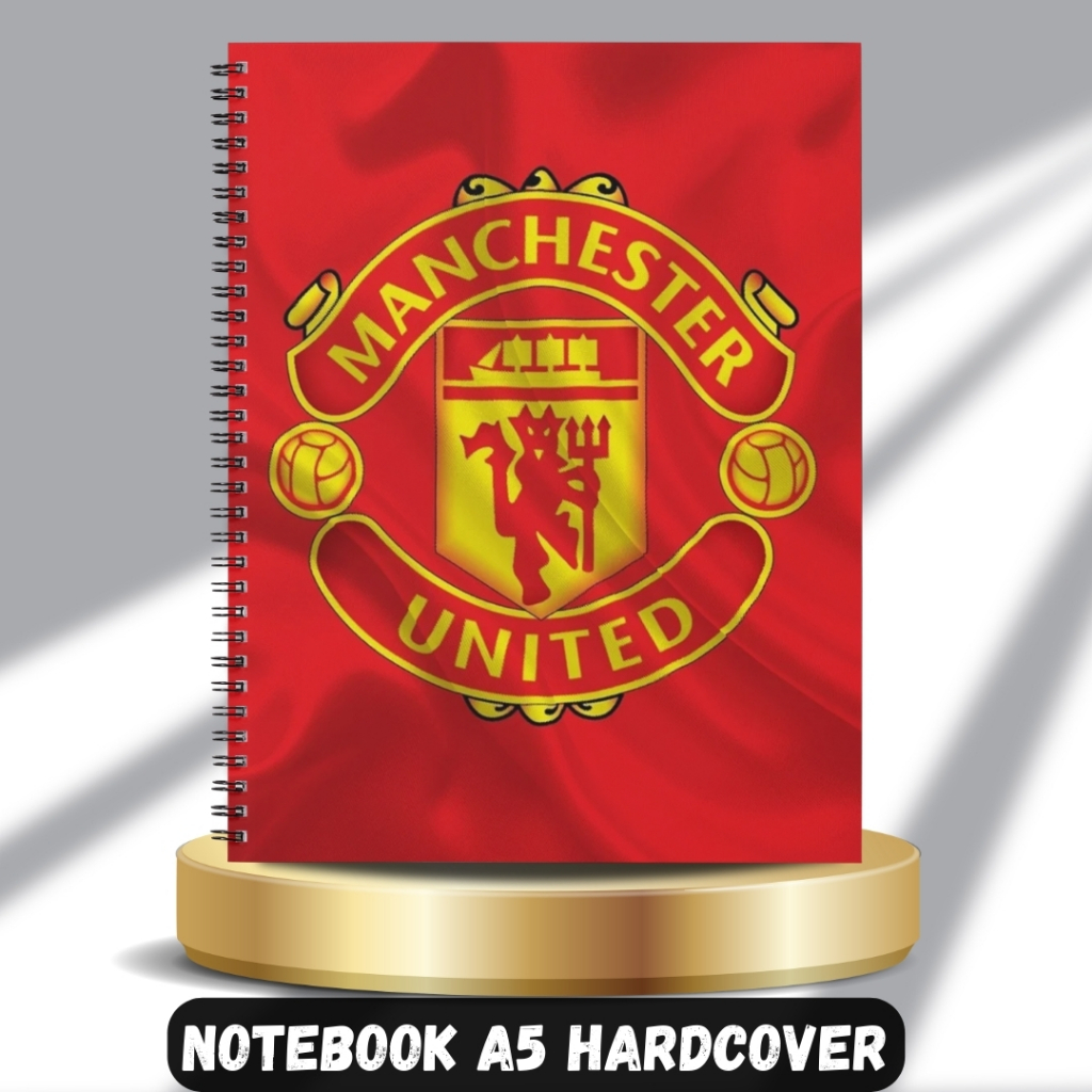 

NOTE BOOK BUKU TULIS FOOTBALL CLUB HARDCOVER A5 100 HALAMAN
