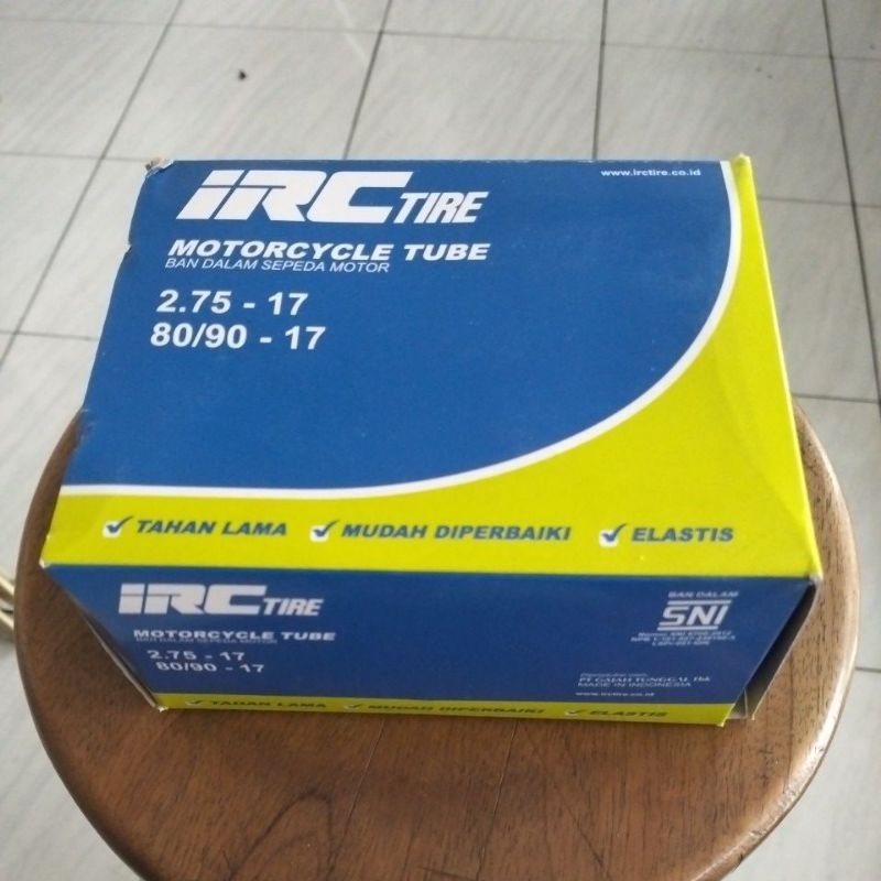 ban dalam irc 80/90-17 275 17 ban motor bebek ring17