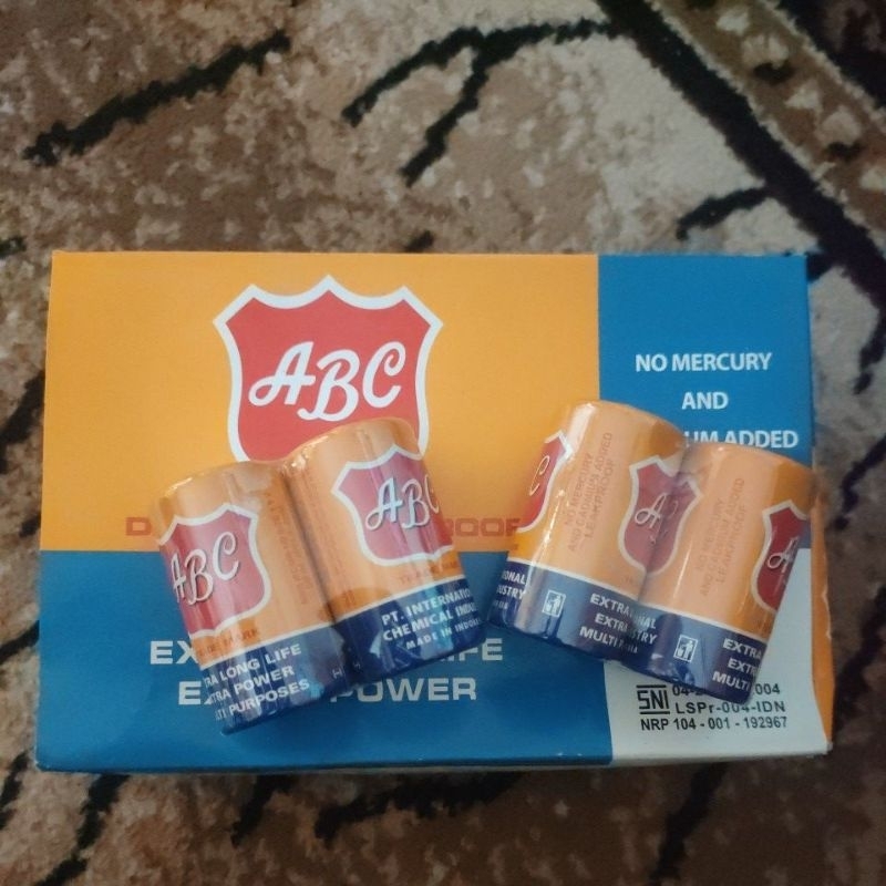 BATERAI ABC r20 jumbo/2pcs /baterai/ABC