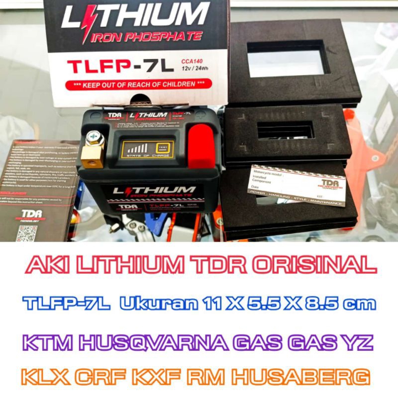 Aki LITHIUM TDR ORISINAL