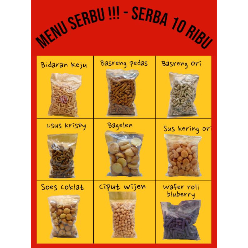 

CAMILAN SERBU - SERBA 10 RIBU