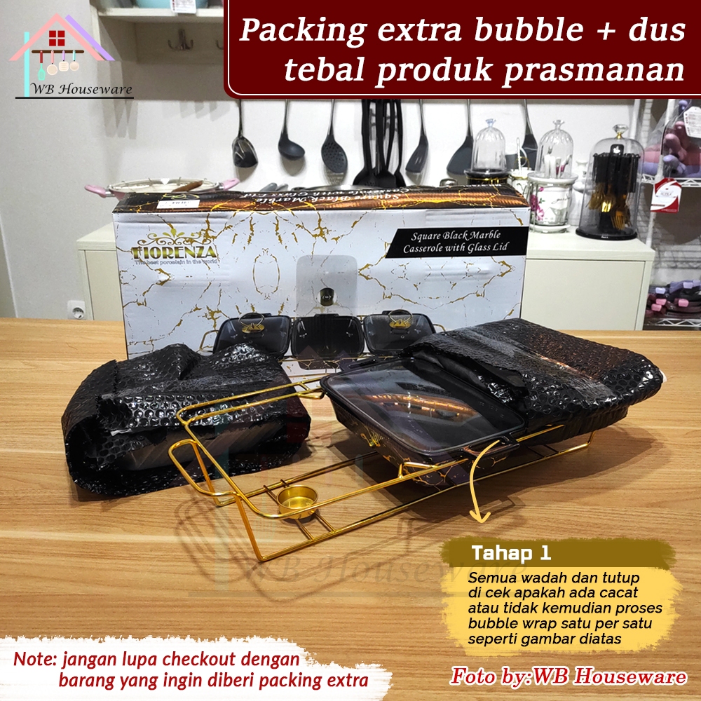

WB Houseware Packing dus bubble prasmanan set
