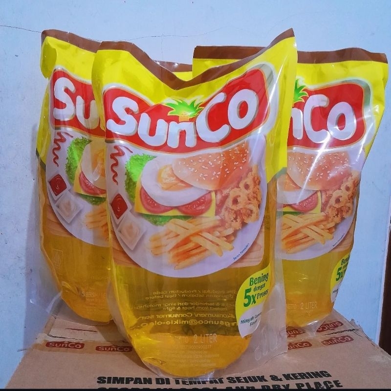 

Minyak Goreng Sunco 2 Liter / 3 Pcs