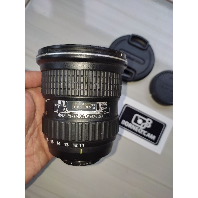 Lensa Wide Tokina 11-16mm F2.8 (constan) for Nikon