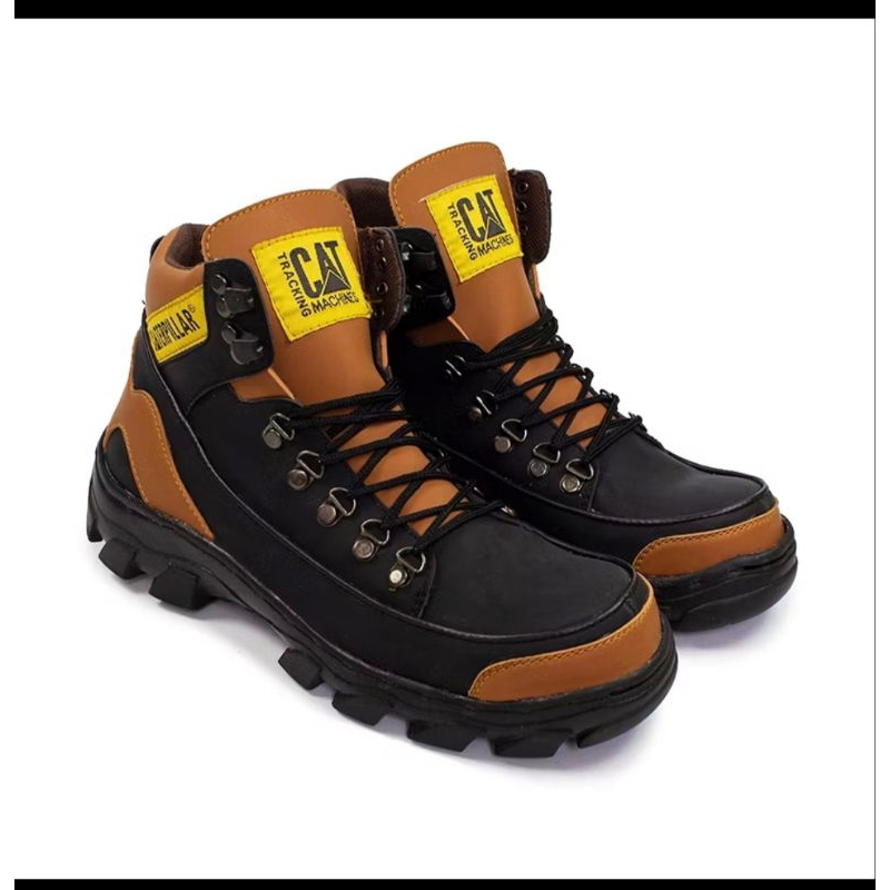 A1#Sepatu Safety Pria caterpillar-sepatu Safety boots pria wanita
