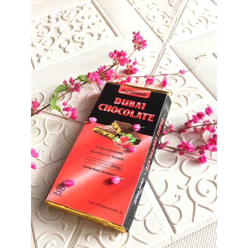

Coklat Dubai Putriana Strawberry 250g
