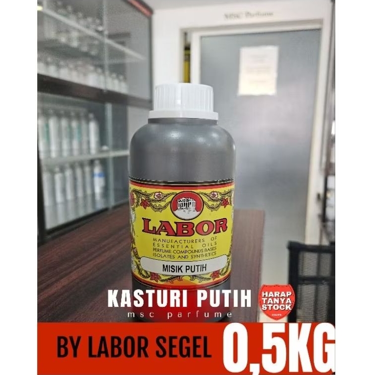 MISK PUTIH BY LABOR 0,5 KG SEGEL / KASTURI PUTIH
