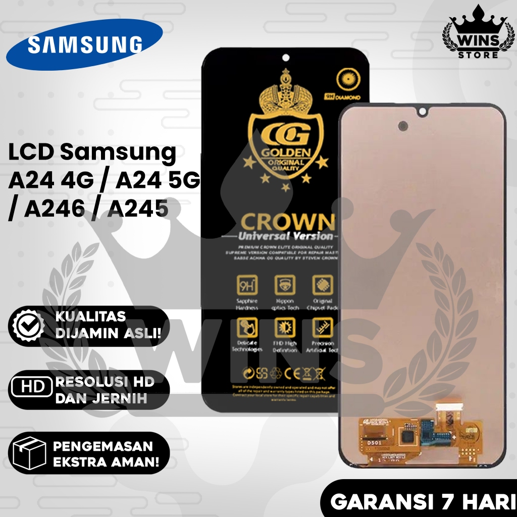LCD SAMSUNG A24 ( 4G/5G ) / A245 / A246 FULLSET COMPLETE LCD SAMSUNG A24 4G / LCD SAMSUNG A24 5G