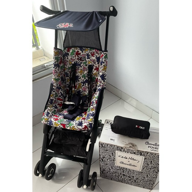 Pockit Stroller Cocolatte x Keith Haring (Preloved)