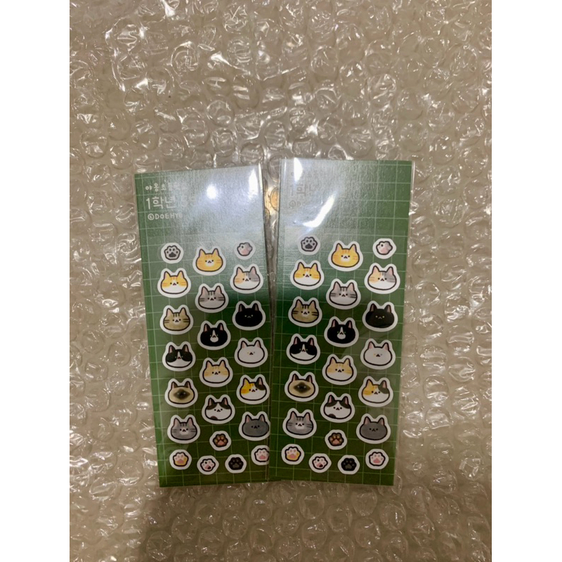 

[READY STOCK] CAT STICKER MINGYU @DOEHYE