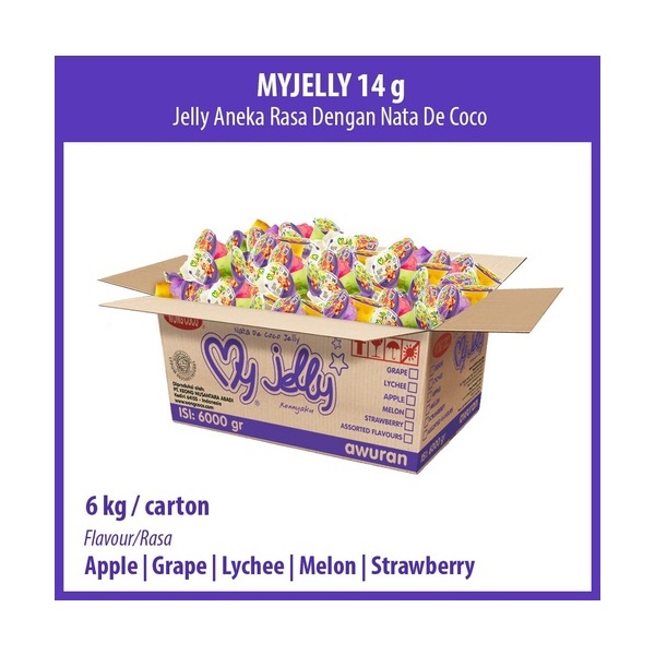 

wong coco 1 karton My Jelly 6Kg 1 karton wong coco awuran MURAH