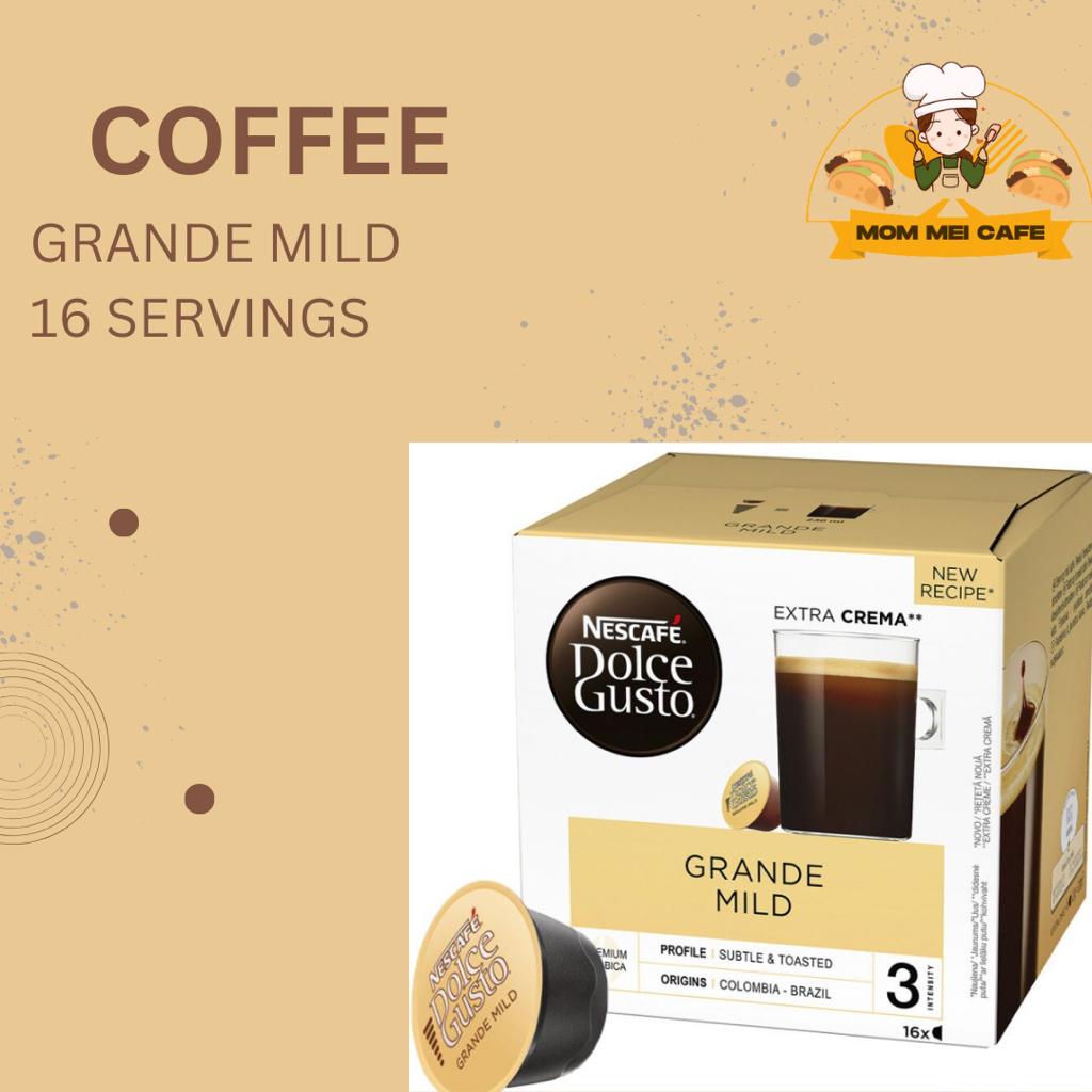 

Kopi NESCAFE DOLCE GUSTO GRAND MILD Coffee